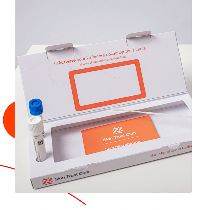 The Skin Trust Club mobile app intends to keep the skin microbiome well-balanced and functioning properly.