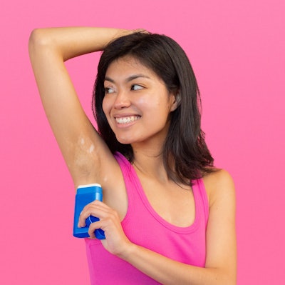 The deodorant bar is soft enough that it will absorb into the skin without the need to rub the product in with no wet or sticky after-feel.