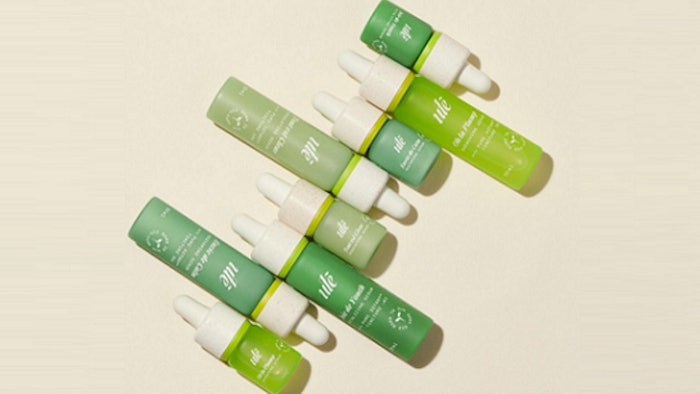 Ulé extracts ingredients from plants grown at its vertical farm near Paris, Frances to increase the ratio of local sourcing in its formulations.