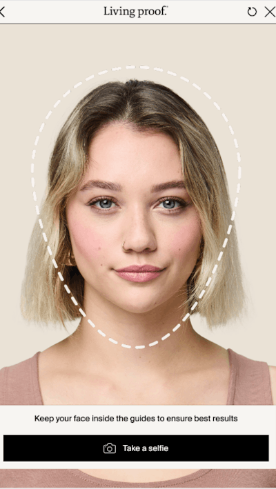 The hair quiz will provide users with an optimal hair care and styling routine.