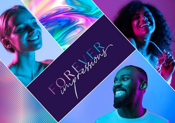 The Forever Impressions collection contains a range of updated formulations that have more natural ingredients and impart overall well-being beneficiary effects.