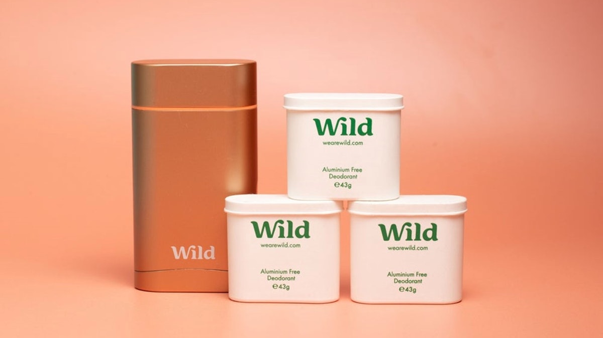 Sustainable Refillable Deodorant - Wild UK