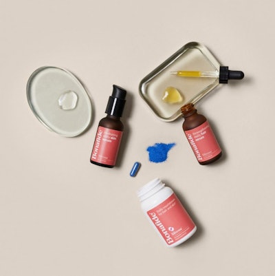 Bonafide Silvessa system includes a capsule, hair serum and skin serum.