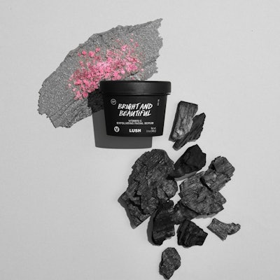 Bright And Beautiful Vitamin C Exfoliating Facial Scrub is Lush’s first vitamin C product.