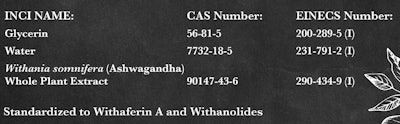 Ashwagandha Details