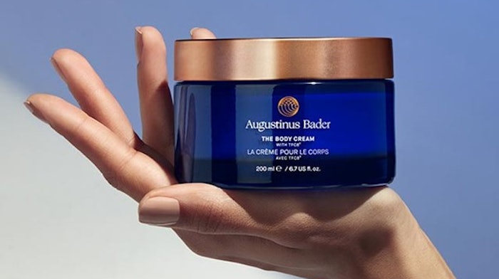 This 'Read the Label' looks at body care focusing on anti-cellulite products. The product under review is Augustinus Bader’s The Body Cream, which is formulated with key ingredients such as the company's TFC8, cholesterol, lecithin, and ceramide NP and NG