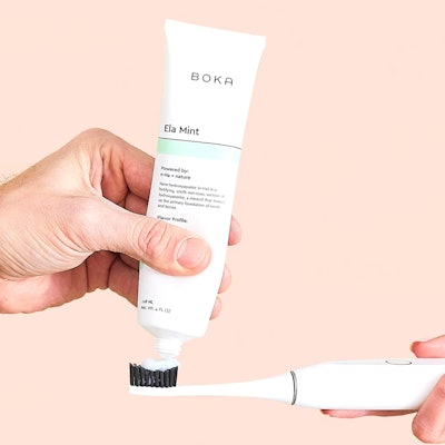 This week's label challenge answer is Boka's Ela Mint Toothpaste, a different from other kinds of toothpaste by design as it is formulated with nano-hydroxyapatite (n-Ha) instead of fluoride.