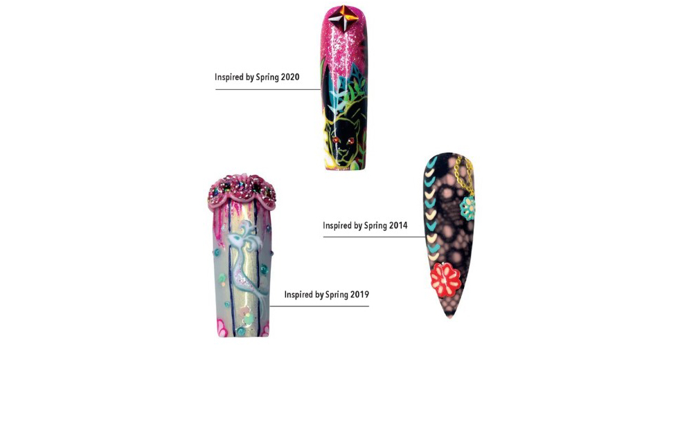 Nail art courtesy of Megan Martinez