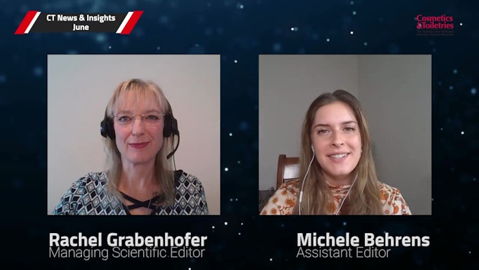 In this weekly video chat, Cosmetics & Toiletries Assistant Editor, Michele Behrens and Managing Scientific Editor, Rachel Grabenhofer sit down to discuss the market relevance of the top-searched terms on C&T's website. Watch now!