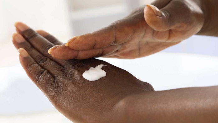 “Our products contain skin-identical lipid precursors which act as the building blocks to allow the natural process of ceramide production to occur,” said Andrew Mayes, Ph.D., senior skin research manager at Unilever R&D.