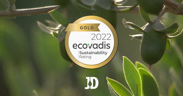 Gold Ecovadis award banner
