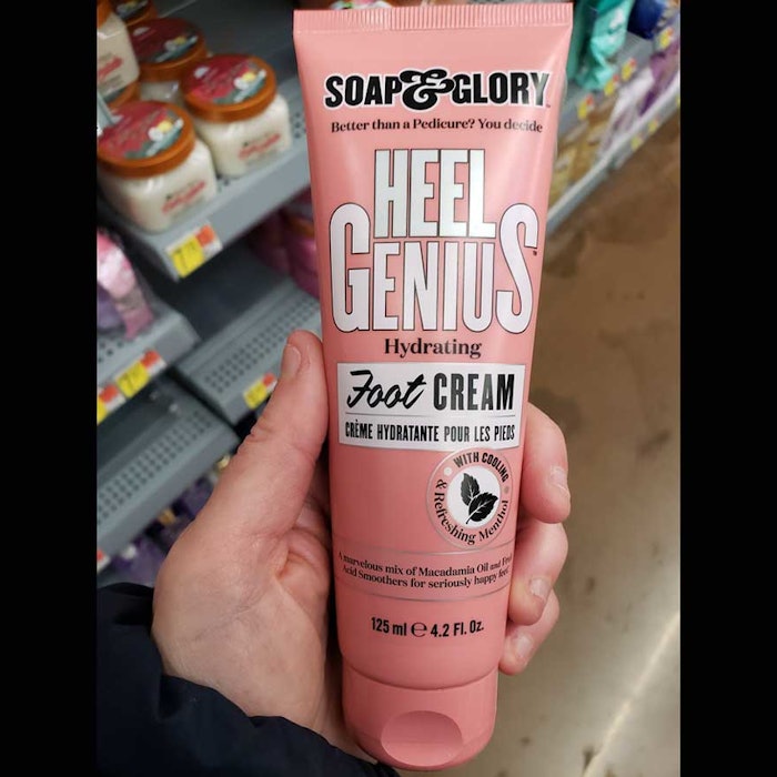 The product is formulated to help 'renovate' rough feet overnight and is said to impart hydrating, moisturizing and nourishing effects.