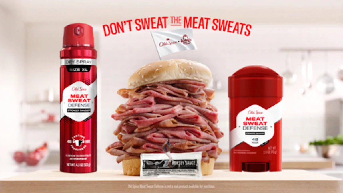 Old Spice and Arby's Team up to Conquer the 'Meat Sweats' - Vimarsana News