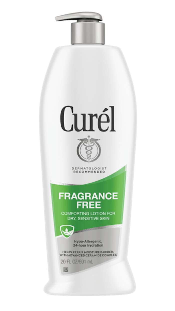 Image sourced from Curel.com. The answer to this week's label challenge is Curél Fragrance Free Comforting Lotion, made for sensitive skin, the lotion moisturizes and prevents dry skin from returning.