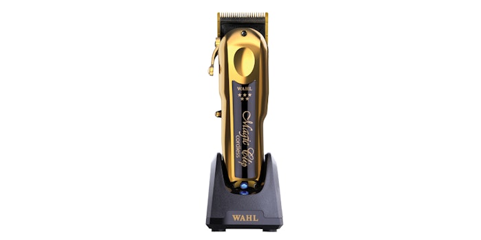 Wahl Professional's new 5 Star Gold Cordless Magic Clip