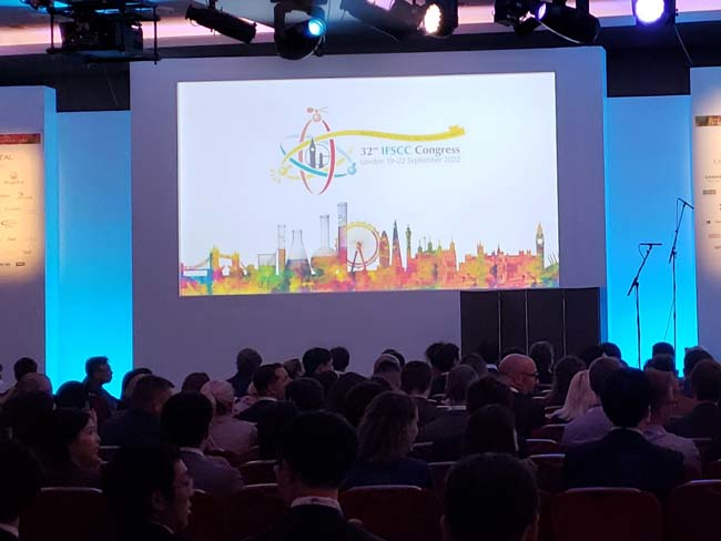'The 32nd IFSCC Congress, London, hosted by the Society of Cosmetic Scientists, is back in the UK for the first time in twenty years. It is three days of the best in international cosmetic science and technology.'