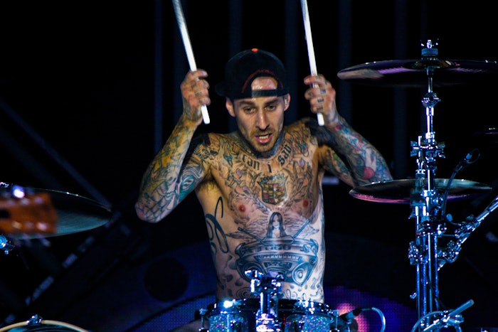 Drummer Travis Barker has created Barker Wellness, a vegan wellness company that provides cannabinoid-infused products to nurture the mind and the body.