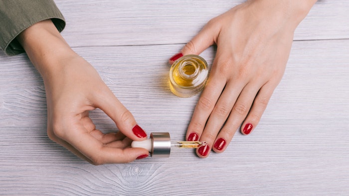 Nail slugging involves slathering a thick moisturizer over a rich cuticle oil.