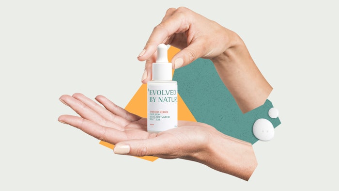 The Barrier Redux Emulsion is composed of 14 sustainably-sourced ingredients.