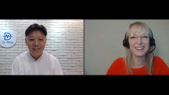 Arron Yang, CEO of the Dr. May Brand and Shiny Brands Group, probed the current and future acne market, and explained how the Dr. May B3 Acne Solution fits into this space.