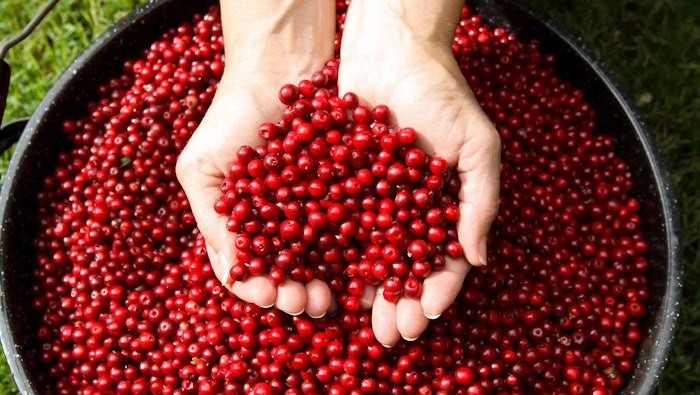 Cranberry seed oil can benefit various skin conditions, likely due to its omega-3, omega-6 and omega-9 fatty acid content, in addition to tocotrienols (vitamin E).
