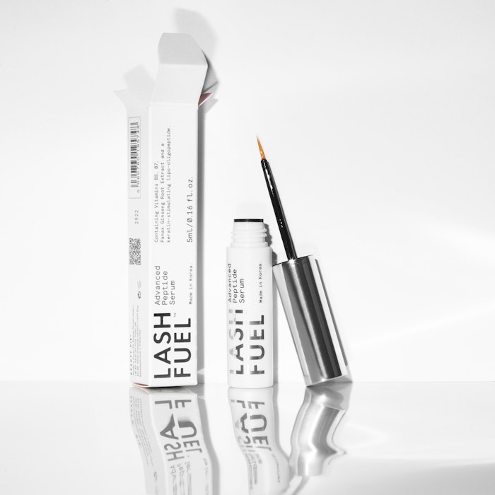 Beauty Pie’s user trials found that eye lashes were significantly longer looking in two weeks and fuller looking in four weeks with regular use of its Lash Fuel Advanced Peptide Serum.