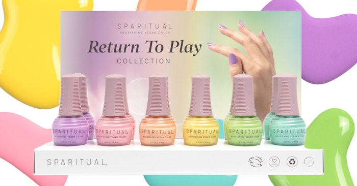 SpaRitual's Return to Play 2023 nail color collection