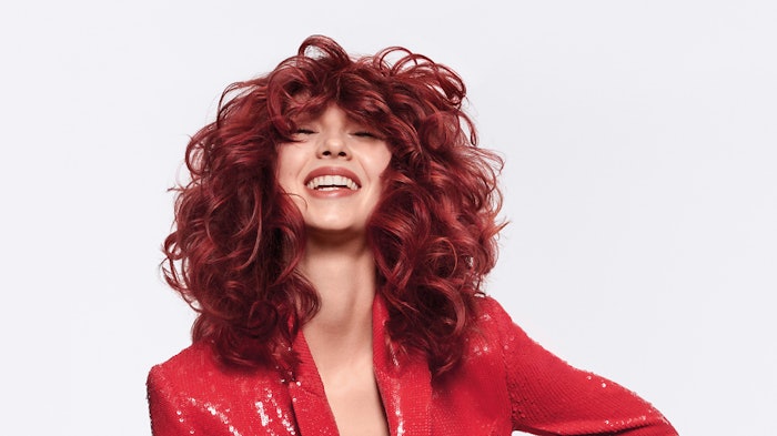 Goldwell's 2023 Color of the Year: Cherry Pop.