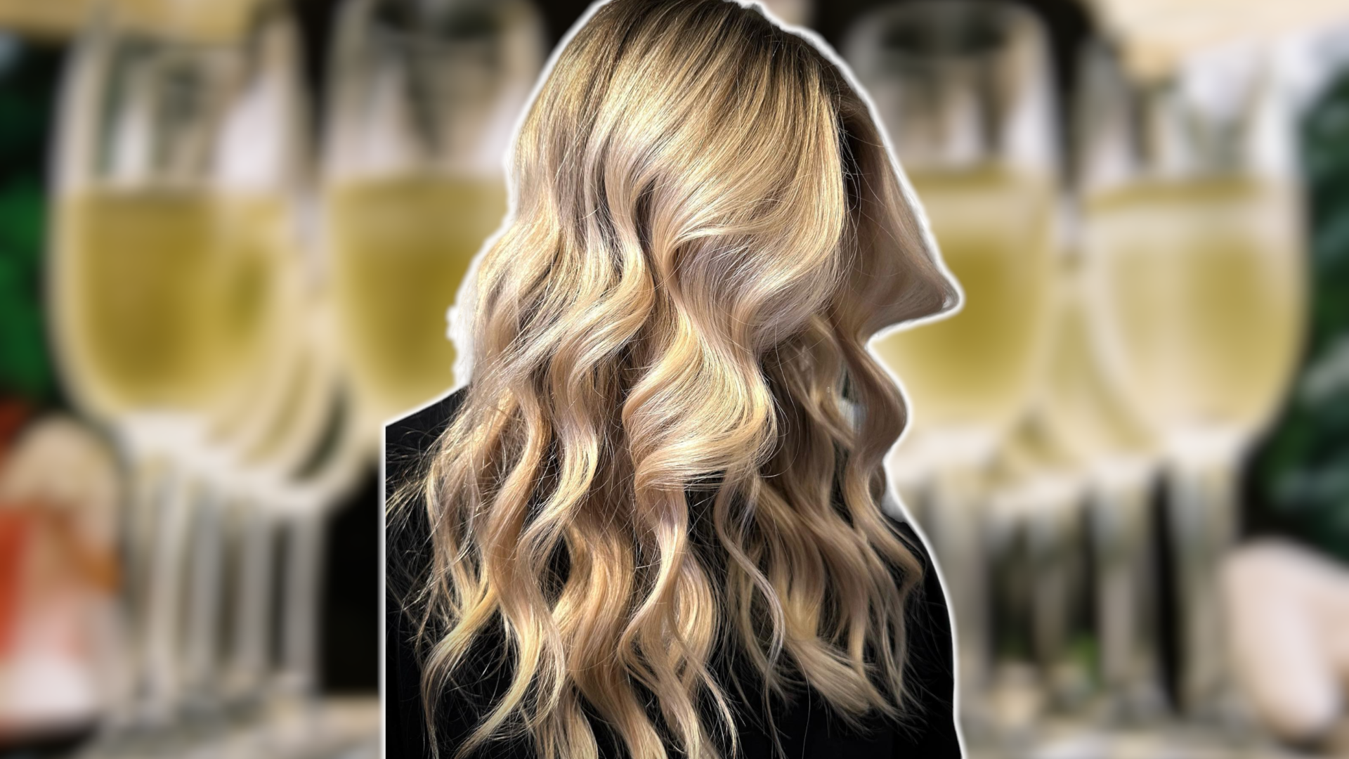 Champagne beige hair color is trending! Get a breakdown for the look.