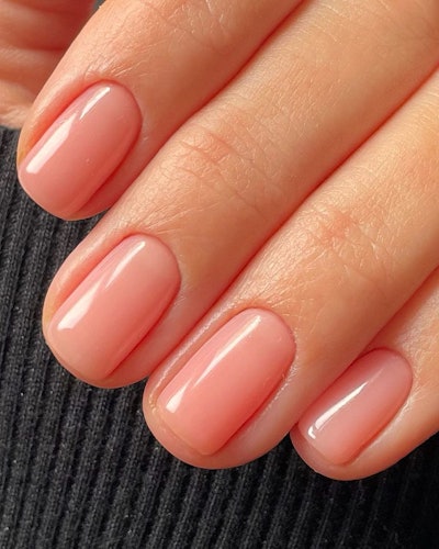 Rosé nails by Samantha Rudge