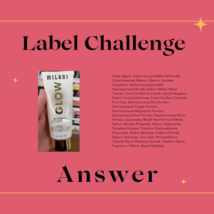 This gel cleanser gently cleanses and removes makeup without drying, is dermatologist tested and accommodates all skin types. It is designed for everyday use and is rich with vitamins C and E to quench skin.