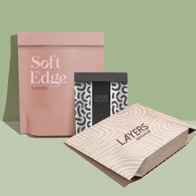 The Environment Mailer comes in three sizes: small, medium and large.