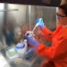 Microbiologist Sarah Hale recently joined Pilot Chemical Company to oversee its new microbiology lab at the company’s Sharonville Technology Center.