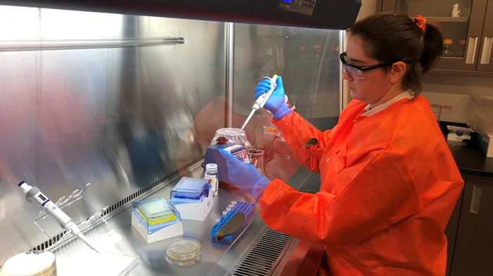 Microbiologist Sarah Hale recently joined Pilot Chemical Company to oversee its new microbiology lab at the company’s Sharonville Technology Center.
