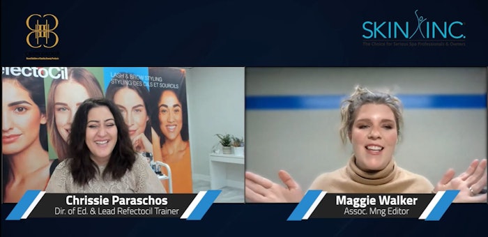 Video Interview with Refectocil About Brow Techniques