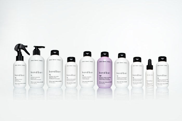 Bondbar’s bonding technology works by penetrating deep into the hair cortex, creating new hydrogen and ionic bonds that support and restore the internal keratin structure.