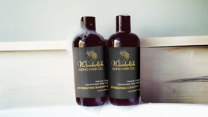 Eddie Wunderlich is partnering with Desert Harvest to launch Wunderlich Shampoo & Conditioner.