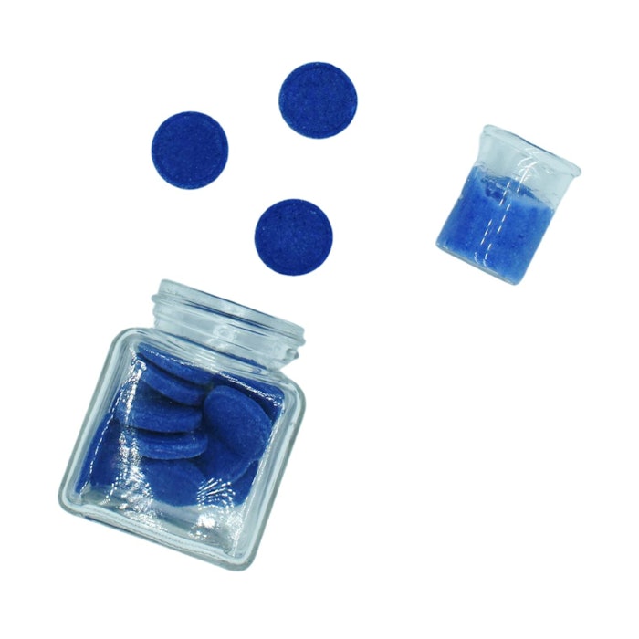 Vantage Personal Care has unveiled Jeesperse NoLo, a range of self-emulsifying bases for hair care applications that will be featured in waterless blue tablets dubbed 'Concentrated Conditioner Drops' at in-cosmetics Global 2023.