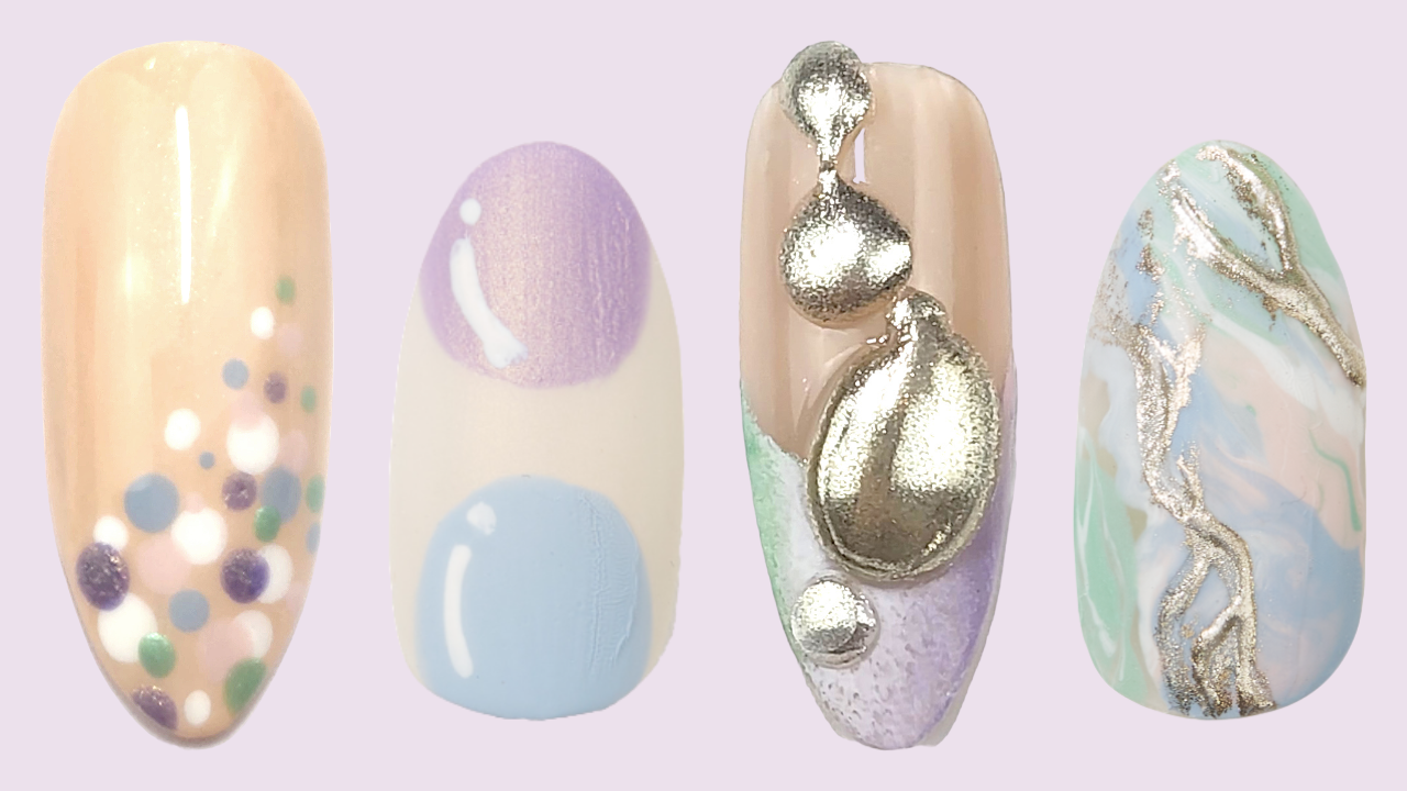 Learn how to create four nail designs for the spring season from CND.
