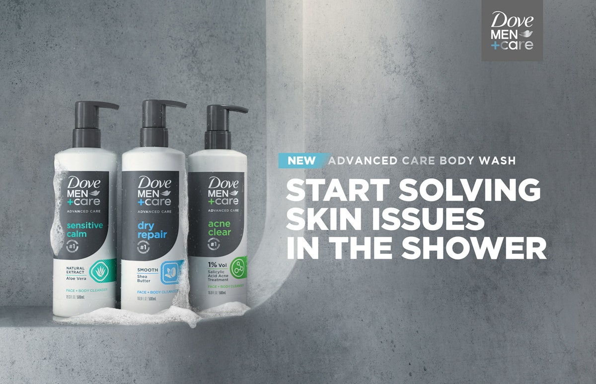 Dove Men+Care Debuts Advanced Care Face + Body Cleansing Range | Cosmetics  & Toiletries