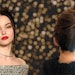 Learn how celebrity hairstylist Jacob Rozenberg created Dove Cameron's messy French Twist for the Vanity Fair Oscars Party.