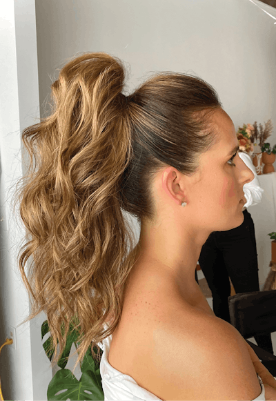 Classy Pony by Casey Powell, Updo Guru (@updoguru)