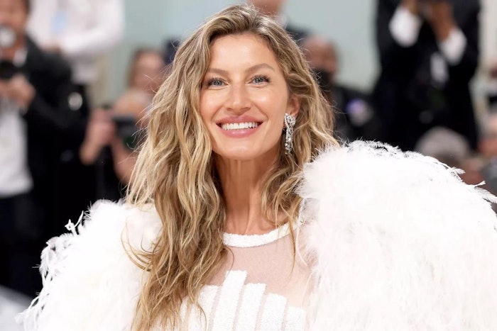 Celebrity hairstylist David Von Cannon created Gisele Bündchen’s hair look for the 2023 Met Gala.