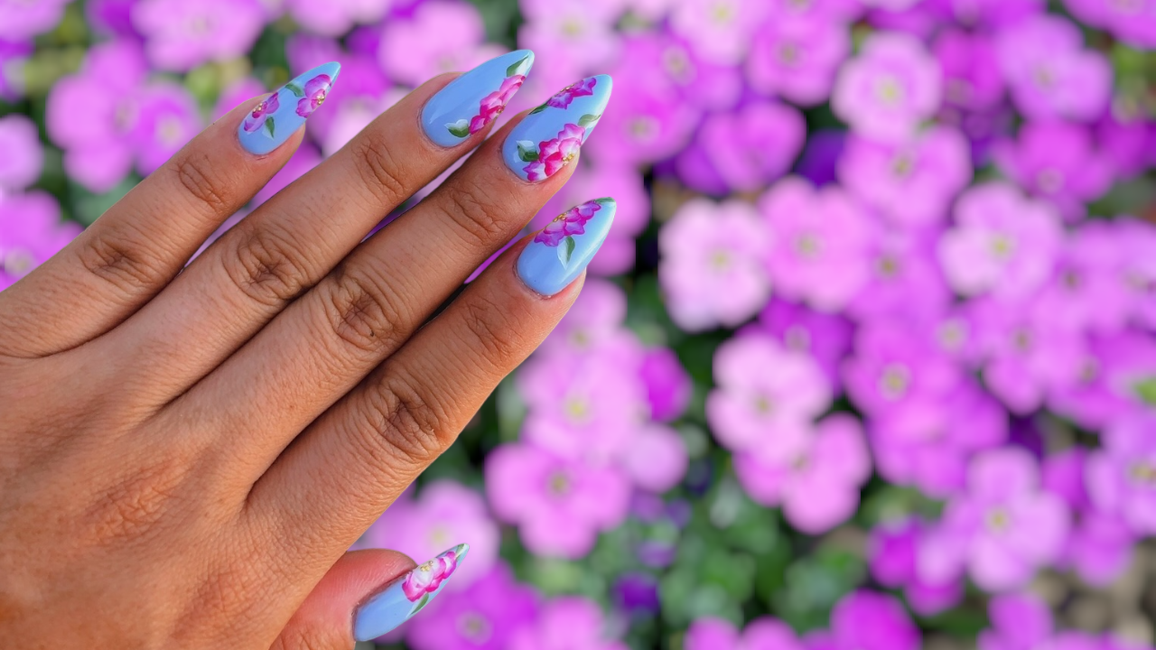 25 Floral Nail Designs That Are OnTrend for 2021  Who What Wear