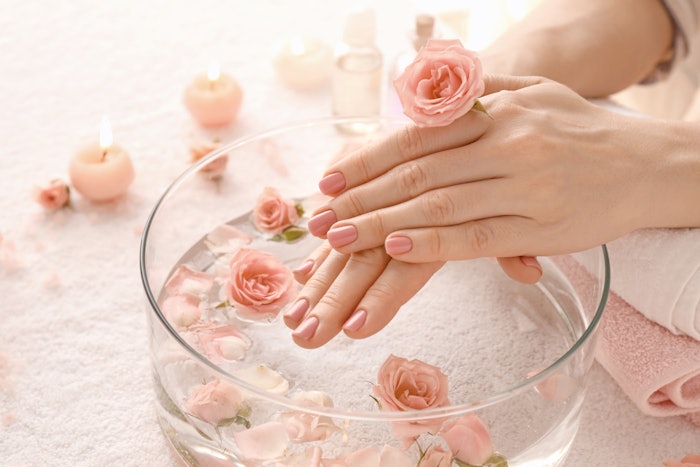 Rose water nails are the perfect minimalist, quiet luxury nail look your clients are going to want this summer.