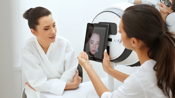 Face by Galderma uses augmented reality to simulate a patient's potential injectable results using products from the company's aesthetic portfolio.