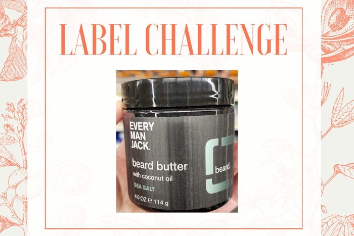 Every Man Jack's beard butter works to hydrate and style the beard. Formulated with shea butter, coconut oil and wheat protein, this formula relieves itchiness and curbs flyaways to better refine the beard.