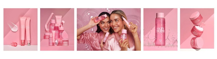 Key ingredients in the collection include vitamin C and hyaluronic acids.