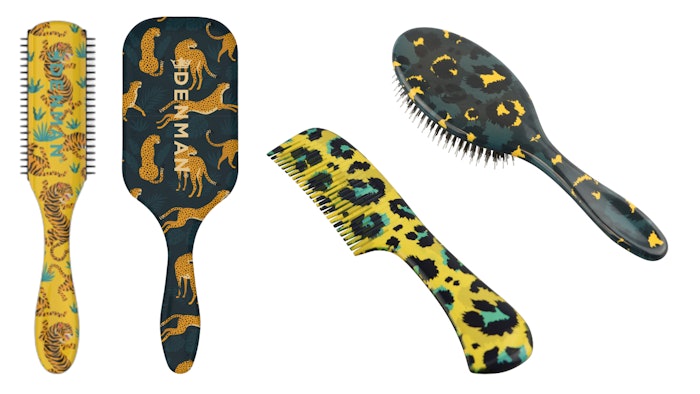 The Wildcats Collection from Denman Brush features four tools with patterns that will pop at any salon.