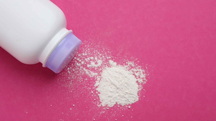 Talc Bottle Tipped J&j Ltl Management Talc Settlement Adobe Stock 488810926